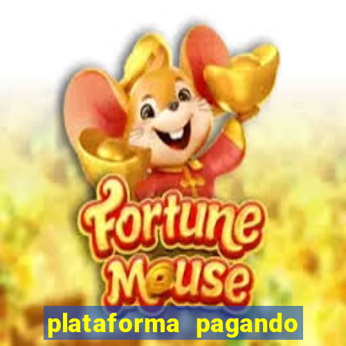 plataforma pagando no cadastro slots